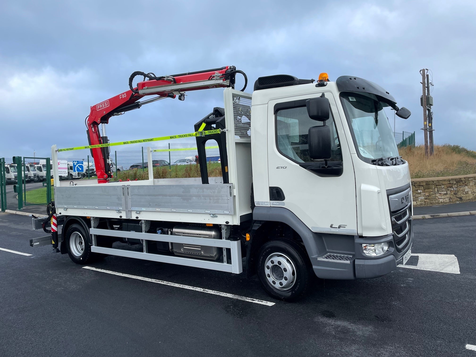 A 12T builders merchant truck available to rent or hire